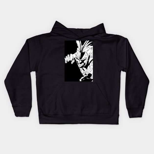 All Might Kids Hoodie by BarnawiMT